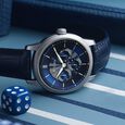 Titan Regalia Arc Analog with Day Date Second Subdial and Blue Dial Blue Leather Strap Watch for Men - image number 0
