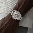 Titan Quartz Chronograph Silver Dial Stainless Steel Strap Watch for Men - image number 4