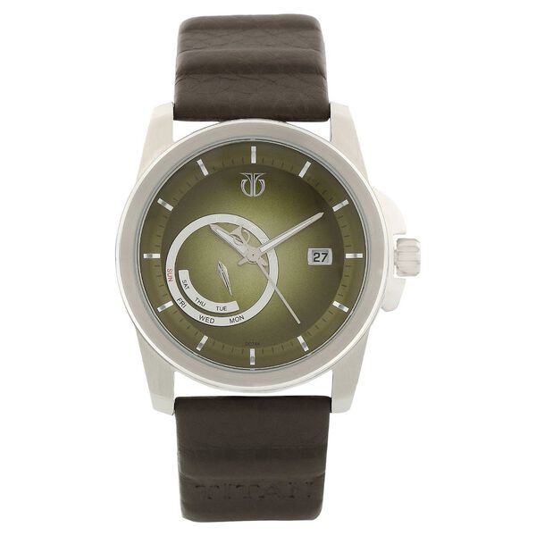 Titan Quartz Analog with Date Green Dial Watch for Men - image number 0