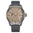Police Quartz Analog with Date Grey Dial Leather Strap Watch for Men - image number 0