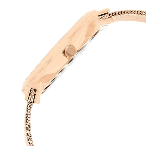 Titan Quartz Analog Rose Gold Dial Stainless Steel Strap Watch for Women - image number 2