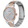 Sonata Jashn Quartz Analog White Dial Two Toned Metal Strap Watch For Men - image number 2
