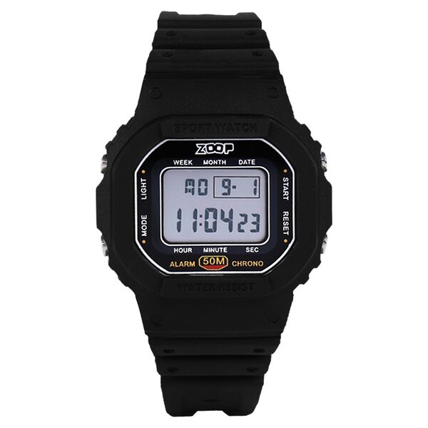 Zoop Digital Watch with LCD Dial And Black Strap for Boys Kids, from House of Titan - image number 1
