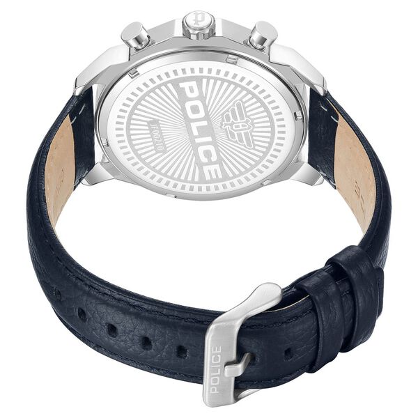 Police Quartz Multifunction Blue dial Leather Strap Watch for Men - image number 2