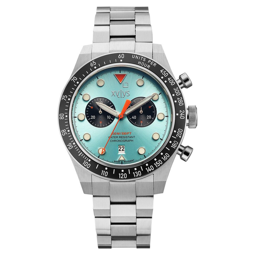 Buy Online Xylys Aurelius Quartz Chronograph Ice Blue Dial T