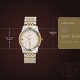 Titan Analog with Day and Date Off White Dial Stainless Steel Strap watch for Men - image number 2