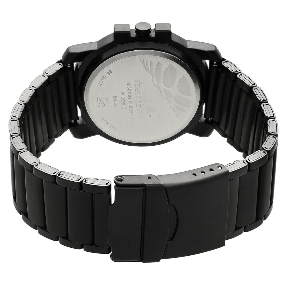 Buy Online Fastrack Hitlist Quartz Analog Silver Dial Stainless Steel Strap Watch for Guys ns3039nm02 Titan