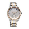 Titan Regalia Opulent Offset Second Hand White Dial Rose Gold Bimetal Strap Watch For Men - image number 2