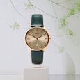 Titan Nebula Lustre 18k Gold Analog Leather Strap Watch for Men - image number 5