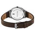 Titan Workwear Quartz Analog Rose Gold Dial Brown Colour Leather Strap Watch For Women - image number 4