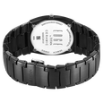 Titan Edge Fumage Quartz Analog Black Dial Black Ceramic Strap Watch For Men - image number 9