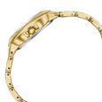 Poze By Sonata Quartz Analog silver Dial Golden Metal Strap Watch For Women - image number 4