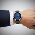 Titan Neo Basics Analog with Blue Dial Blue Leather Strap Watch for Men - image number 7