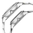 Titan Royal Bandhan Quartz Analog with Day and Date White Dial Two Toned Strap Watch For Couple - image number 3