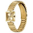 Sonata Poze Quartz Analog Silver Dial Golden Metal Strap Watch For Women - image number 4