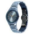 Titan Edge Ceramic Quartz Analog Blue Dial Ceramic Strap Watch For Women - image number 2
