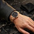 Titan Regalia Opulent Offset Second Hand Rose Gold Dial And Strap Watch For Men - image number 7