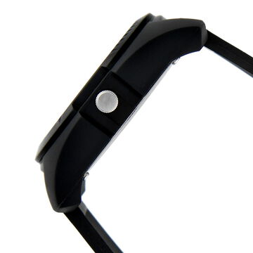 Fastrack Quartz Analog Black Dial PU Strap Watch for Guys