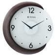 Titan Wooden Half Moon Wall Clock with Glass Dial - 32 cm x 31 cm (Medium) - image number 1