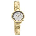 Titan Raga Spotlight Quartz Analog White Dial Golden Metal Strap Watch For Women - image number 1