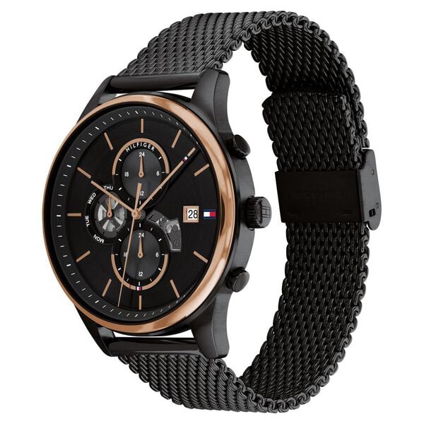 Tommy Hilfiger Black Dial Quartz Analog Watch for Men - image number 1