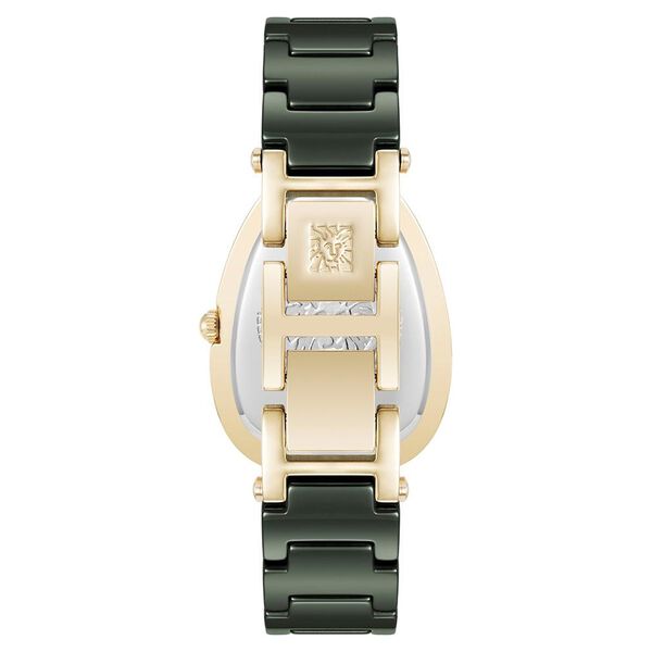 Anne Klein Quartz Analog Green Dial Green Ceramic Strap Watch For Women - image number 1
