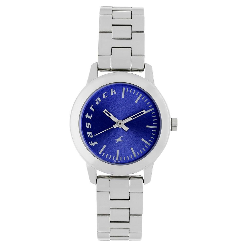 Fastrack blue dial outlet ladies watch