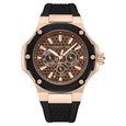 Cerruti 1881 Quartz Multifunction Brown Dial Stainless Steel Strap Watch for Men - image number 0