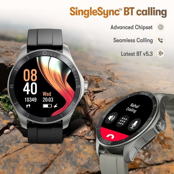 Fastrack Rogue with 3.5 CM UltraVU HD Display Sporty Smartwatch Functional Crown with AI Coach and Auto Multisport Recognition - image number 2