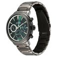 Titan Stellar Quartz Multifunction Green Dial Stainless Steel Strap Watch for Men - image number 3