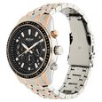 Titan Octane Black Chronograph Stainless Steel Strap watch for Men - image number 1