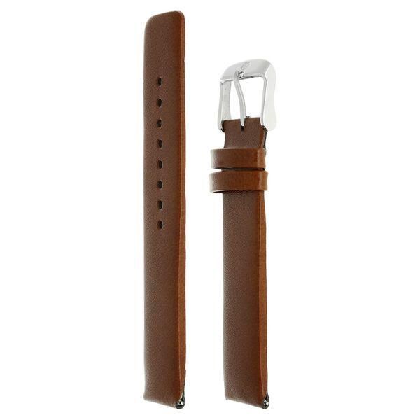 22 mm Tan Genuine Leather Strap for Men - image number 2