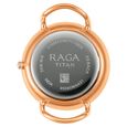 Titan Raga Twirl Blue Dial Analog Silk Fabric and Dori Strap watch for Women - image number 4