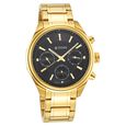 Titan Regalia Opulent Multifunction Black Dial Black Stainless Steel Strap Watch For Men