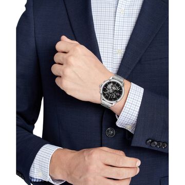 Tommy Hilfiger Men Black Dial Quartz Multifunction Watch