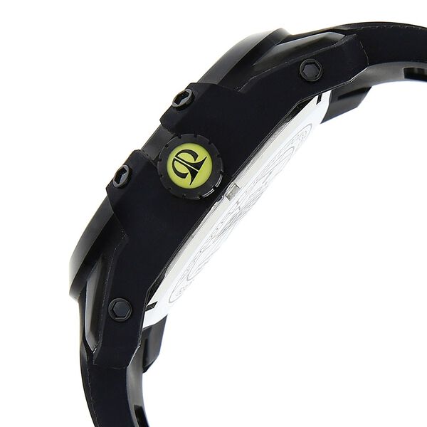 Titan Solar Powered Black Dial Quartz Plastic Strap Watch for Men - image number 2