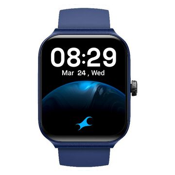 Fastrack Smartwatch Reflex Horizon with 4.17 cm UltraVU Display Built-in Alexa with 100 Plus Sports Modes With Blue Strap