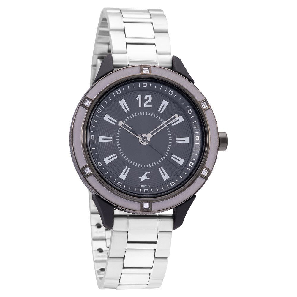 Fastrack Varsity Black Dial Quartz Analog Watch for Girls-picture-15