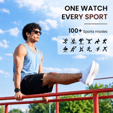 Fastrack Smart Revoltt XR1 Pro Smartwatch with 3.63 cm AMOLED Display BT Calling & Health Tracking