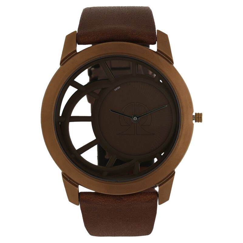 Titan Quartz Analog Brown Dial Watch for Men