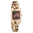 Vyb Prodigy By Fastrack Quartz Analog Maroon Dial Rose Gold Metal Strap Watch For Girls - image number 1