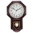 Classic Brown Colour Pendulum Clock with a Westminster chime - 47.4 cm x 29.8 cm (Large) - image number 1