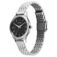 Titan Karishma Quartz Analog Black Dial Silver Stainless Steel Strap Watch For Women - image number 2