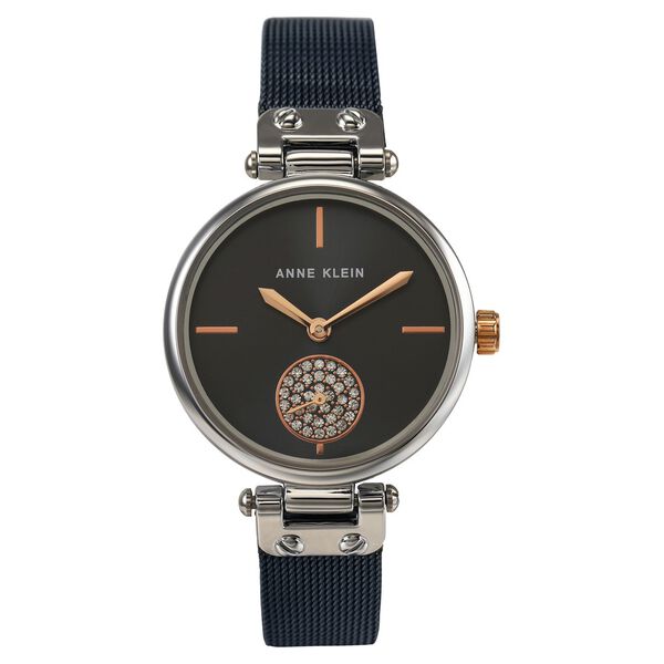 Anne Klein Quartz Analog Blue Dial Stainless Steel Strap Watch for Women - image number 0