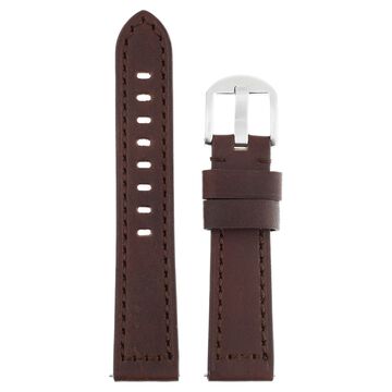 20 mm Brown Genuine Leather Straps for Men