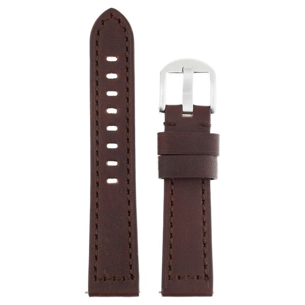 20 mm Brown Genuine Leather Straps for Men - image number 0