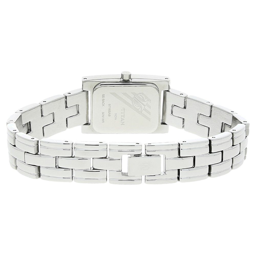 Buy Online Titan Raga Silver Dial Analog Metal Strap Watch for Women ns9716sm01 Titan