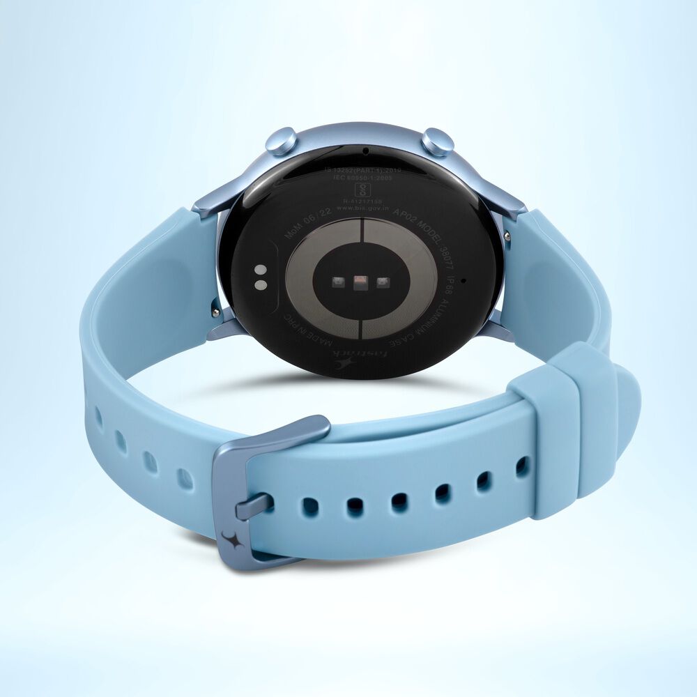 Buy Online Reflex Play Plus Smart Watch With Aqua Blue Strap