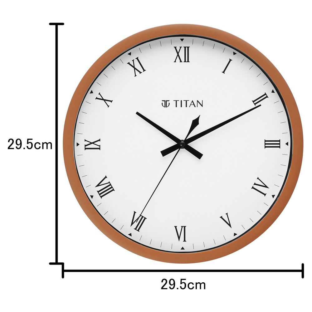 Titan wooden deals wall clock