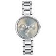 Titan Quartz Multifunction Grey Dial Stainless Steel Strap Watch for Women - image number 0
